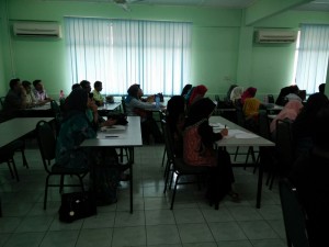 Peserta Kursus Pengurusan Pelajar Pintar Kuching 2015